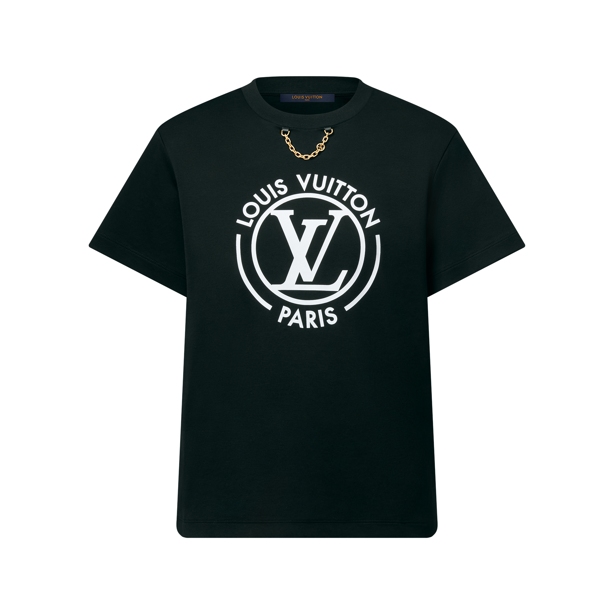 極美品 LOUIS VUITTON ロゴ Tシャツ ブラック L タグ付き 美品
